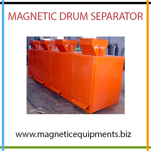 Magnetic drum separator