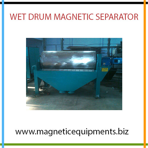 Wet Drum Magnetic Separator